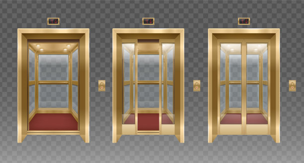 复古电梯门套图片下载