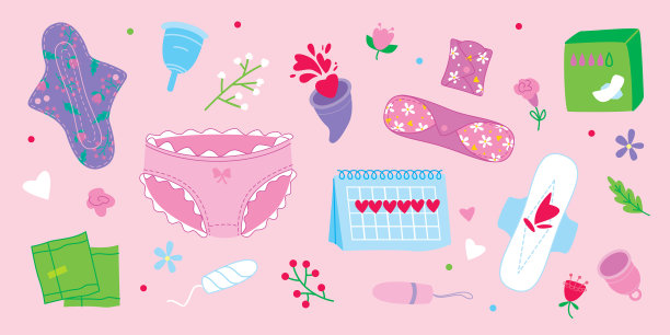 贴纸套装经期不一图片下载