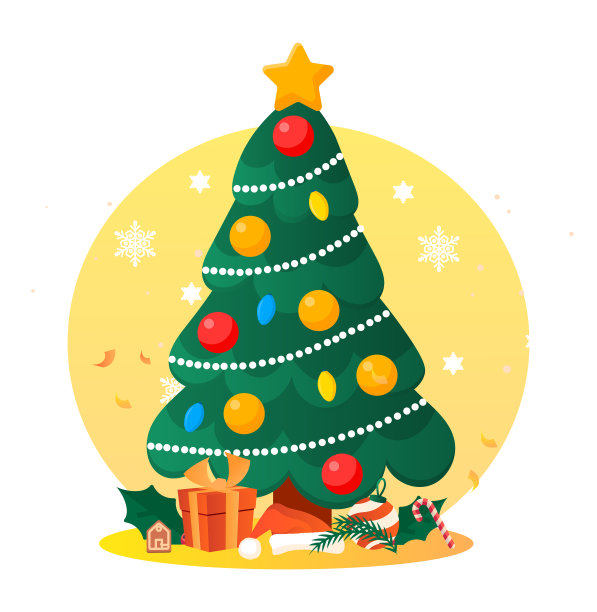 圣诞树的概念图片下载