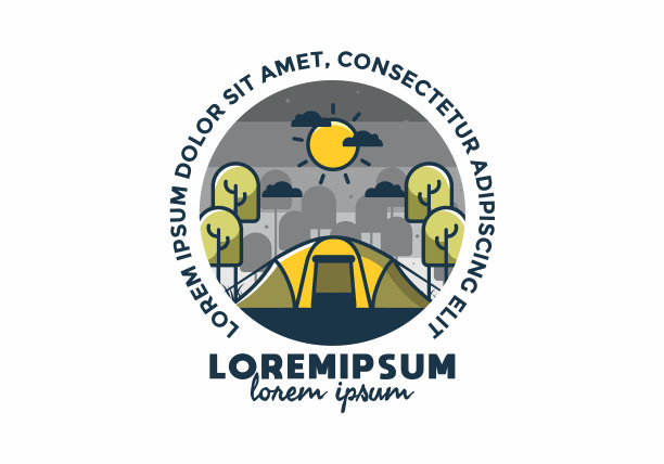 用大帐篷露营图片下载