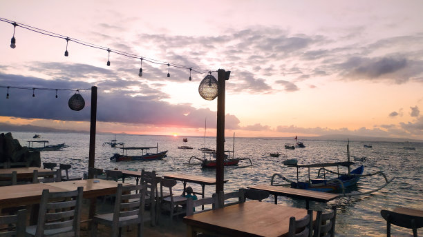 海景海滨餐厅图片下载