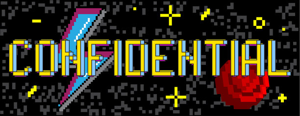 保密。像素化的词。几何图形的背景。图片下载