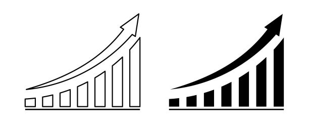 经济增长和复苏。矢量插图。图片下载