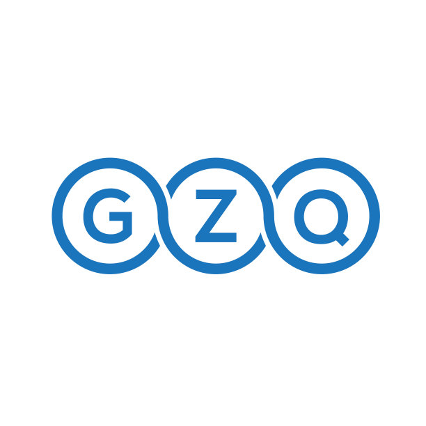 GZQ字母logo设计，白底GZQ图片下载