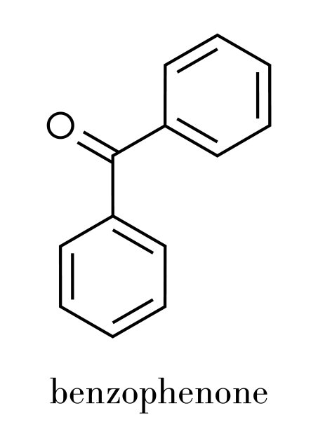 二苯甲酮分子骨架公式图片下载