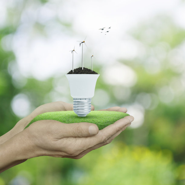 绿色生态，节能理念图片下载