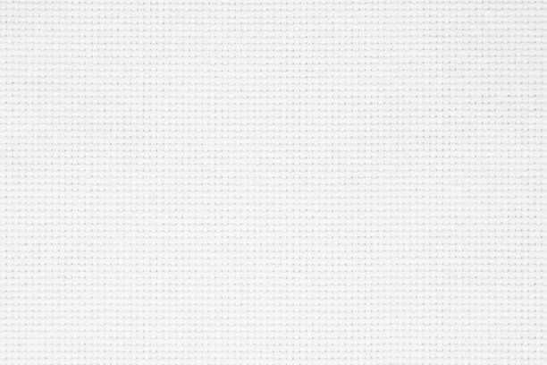 织物帆布编织纹理背景图案淡白色空白。天然纱布麻、地毯毛、棉布等织物的纹理洁净空作装饰文字。灰色的袋子材料。图片下载