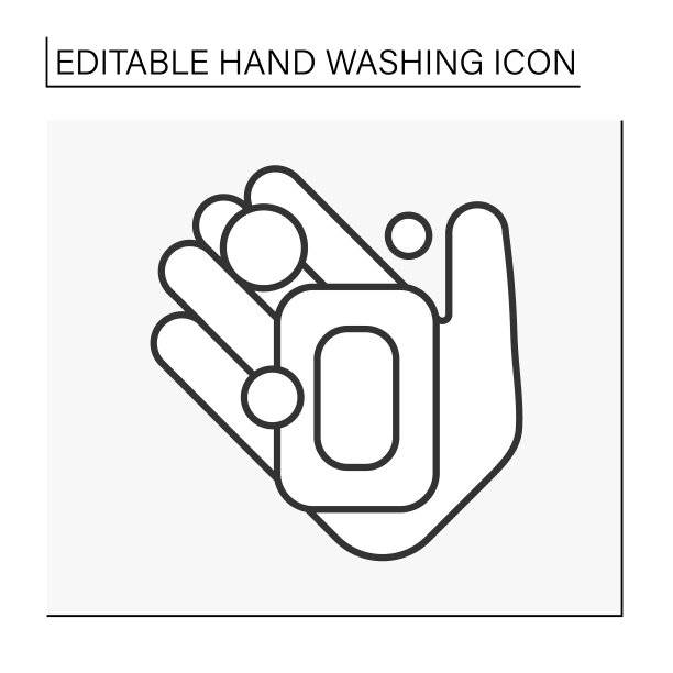 手洗线图标图片下载