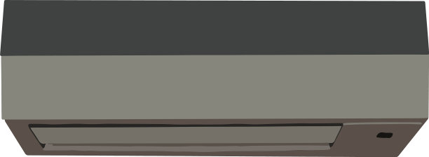 空调冷却和加热室内空气图片下载