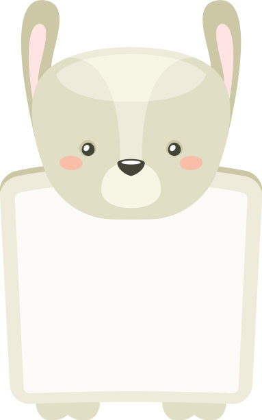 画框装饰兔头相册笔记图片下载