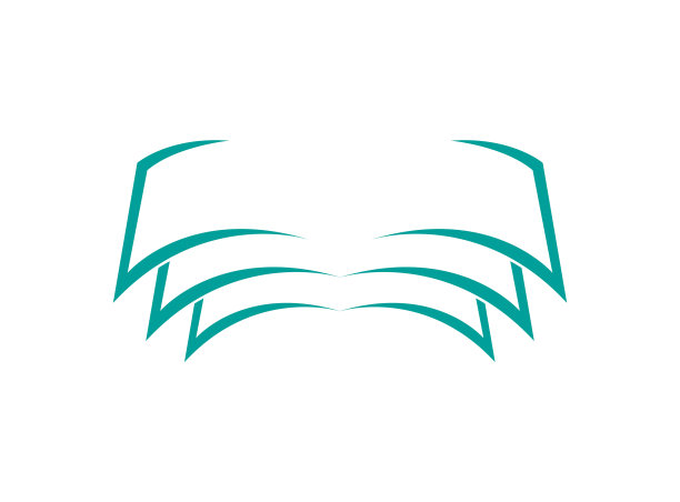 书籍页和论文标志形象图片下载