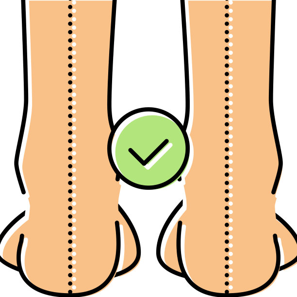 直腿彩色图标图片下载