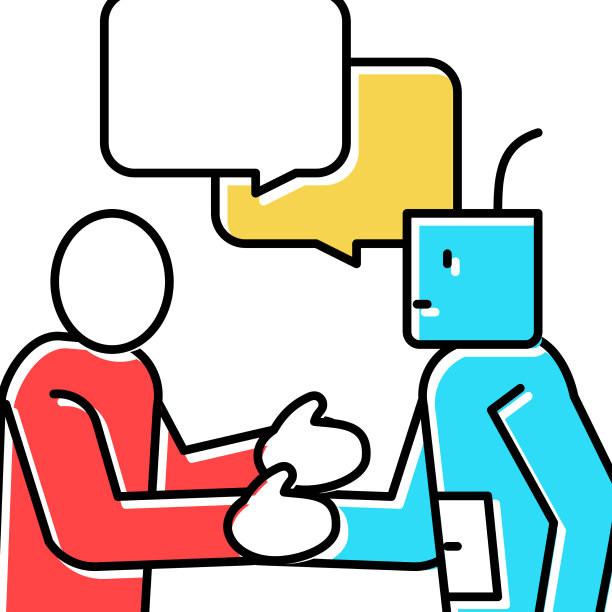 人工智能工作介绍色彩图片下载