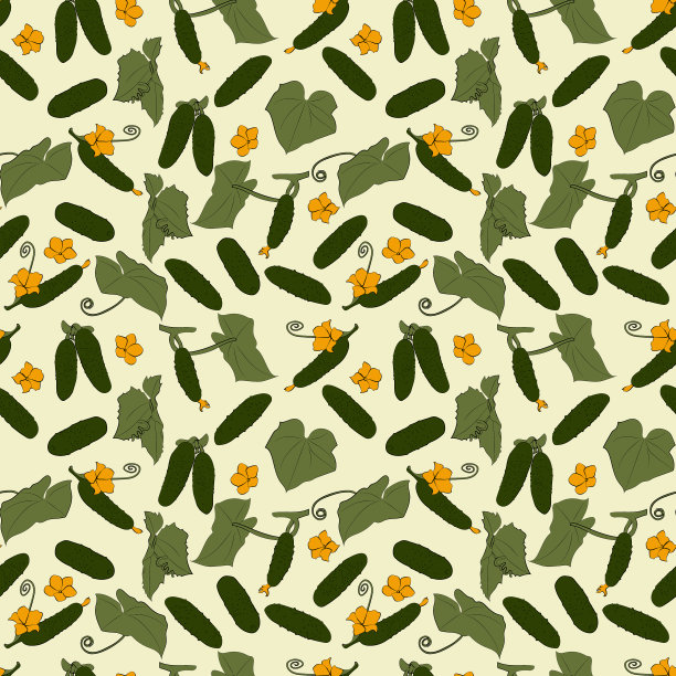 一组无缝的背景图形图片下载