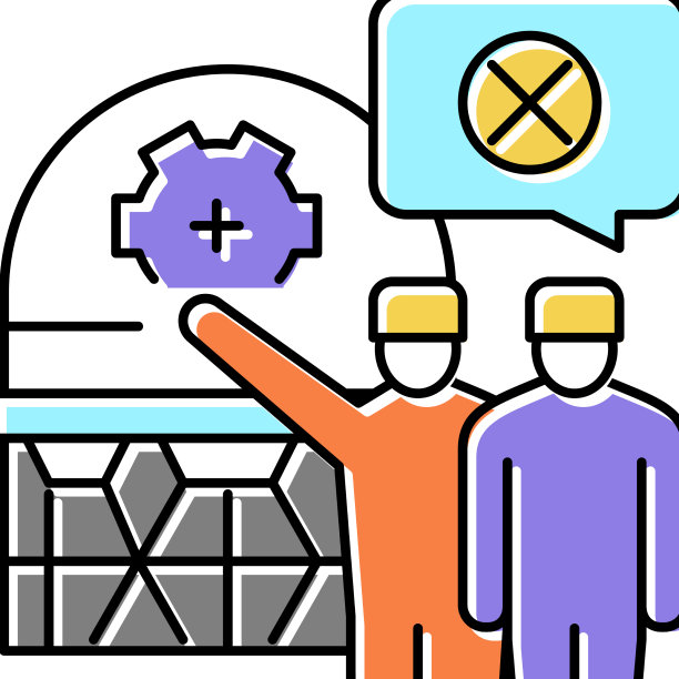 退役处理彩色图标图片下载