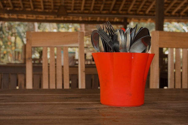 勺子和叉子图片下载