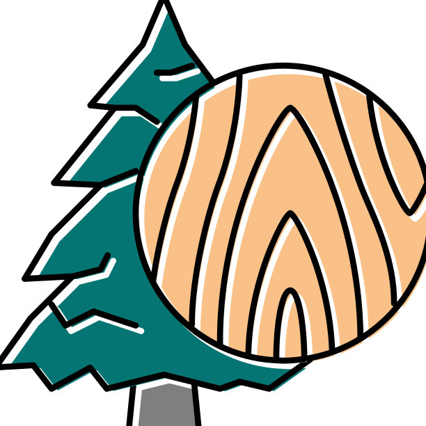 杉木颜色图标图片下载