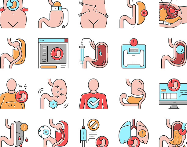 减肥手术集合图标集图片下载