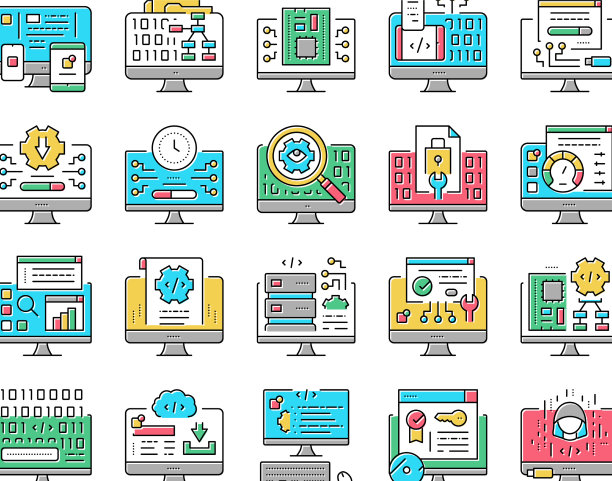 软件程序开发图标集图片下载