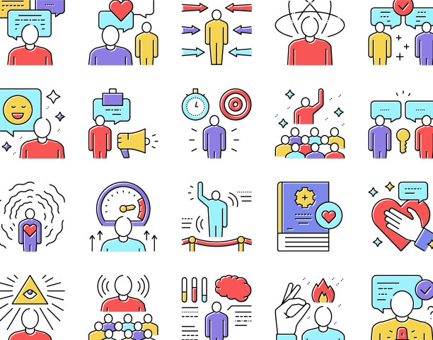 软技能人集合图标集图片下载