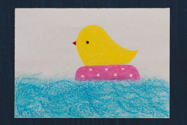 儿童绘画-卡通鸟。小鸡图片下载