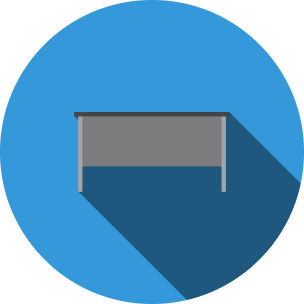 办公室桌子图标图片下载