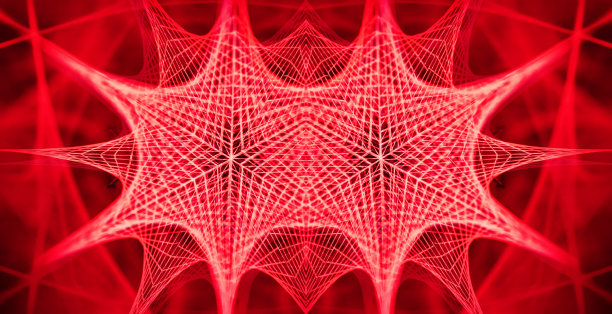 抽象的万花筒的背景。美丽的多色万花筒纹理。设计独特的万花筒。图片下载