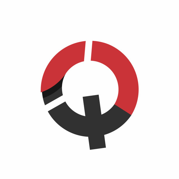 Q cq qc IQ的首字母和现代科技的标志图片下载