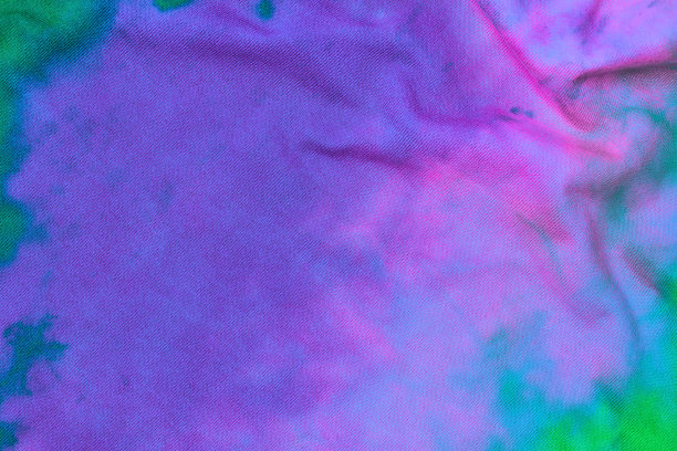 抽象扎染多色织物织物紫色花纹纹理图片下载