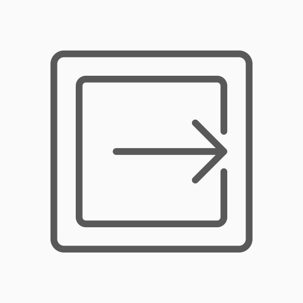 箭头导出图标矢量素材图片下载