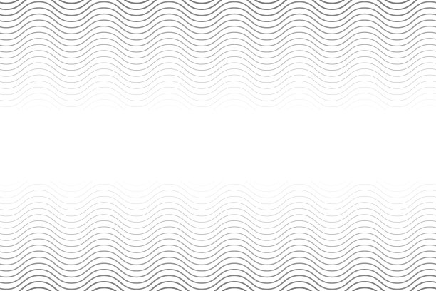 波浪线图案抽象背景。向量图片下载
