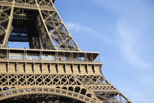 埃菲尔铁塔的一部分图片下载