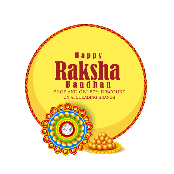 Raksha Bandhan，Rakhi印度节，装饰Rakhi图片下载