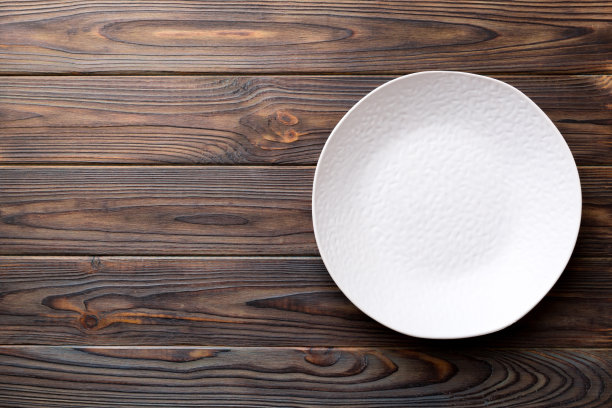 木制背景上的空光板俯视图。为你的设计留出空间图片下载