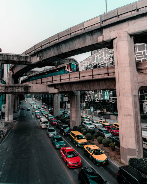 泰国曼谷的各种交通方式图片下载