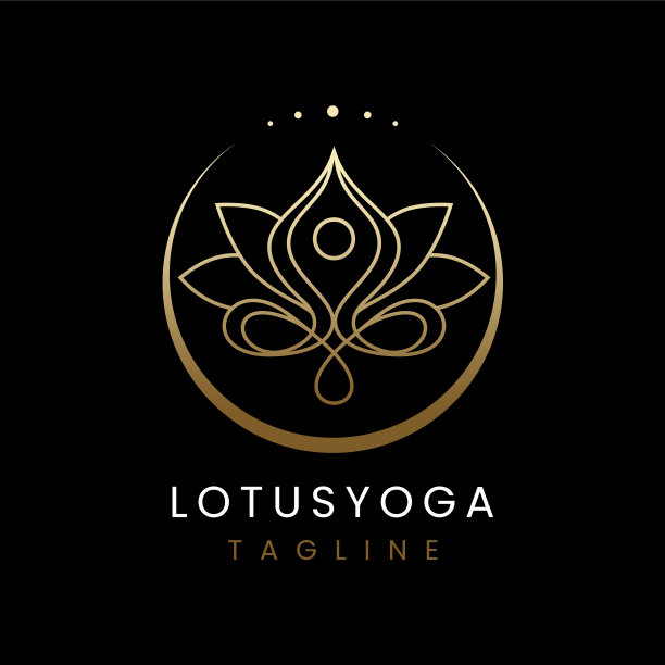 莲花瑜伽美容spa logo图片下载