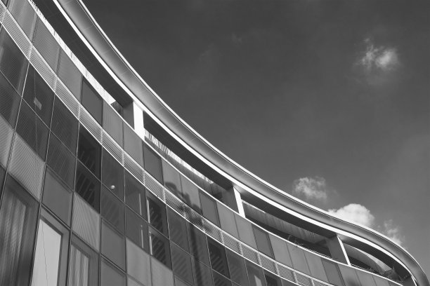 现代建筑外观。构建抽象的背景图片下载