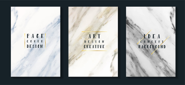 矢量大理石纹理创意石陶瓷艺术背景设计。A4尺寸，用于封面书展示。小册子版面及传单海报模板。图片下载