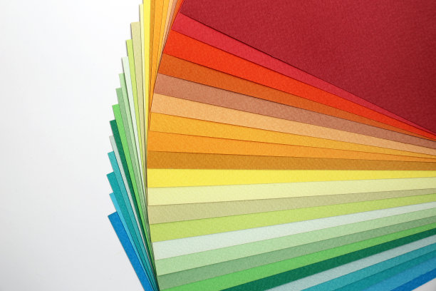 五彩缤纷的颜色色板图片下载