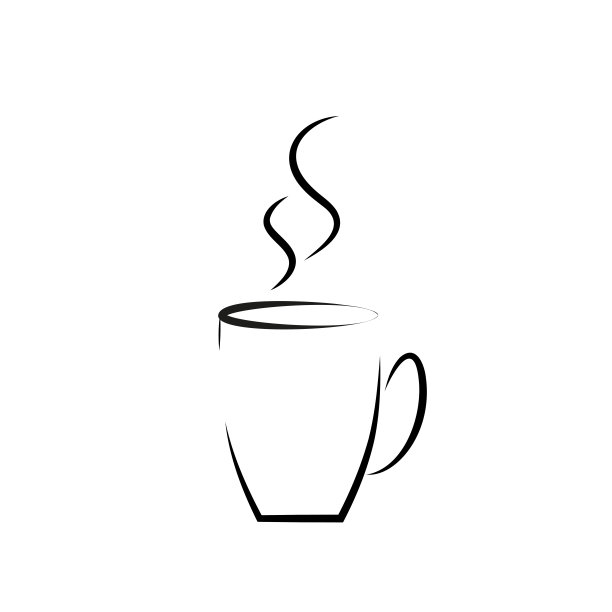 咖啡杯，新鲜咖啡杯矢量插图图片下载