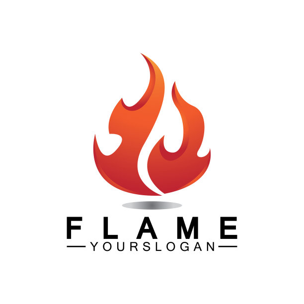 火焰logo设计模板图片下载