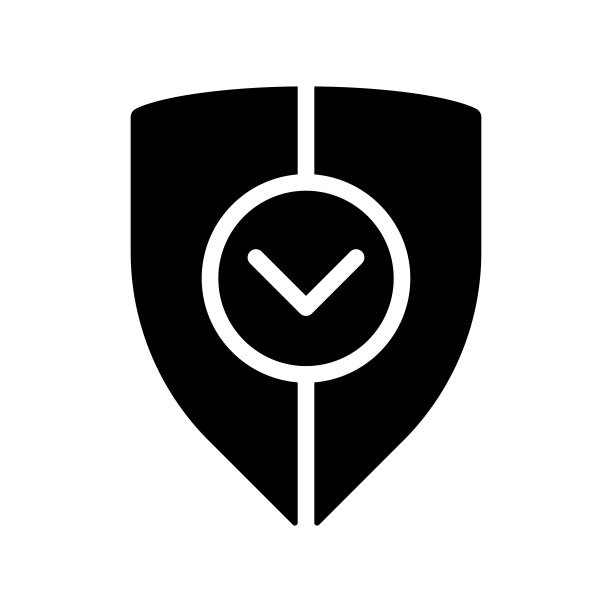 商业安全黑色字形图标图片下载