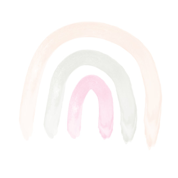 彩虹水彩元素图片下载