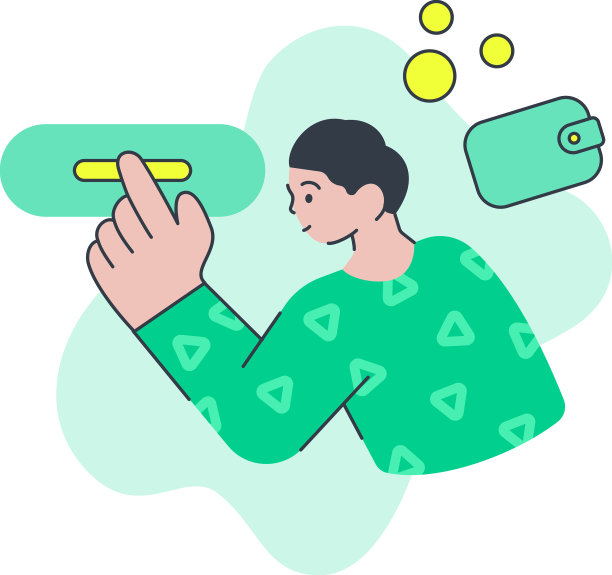 极简主义者用现金购买商品图片下载