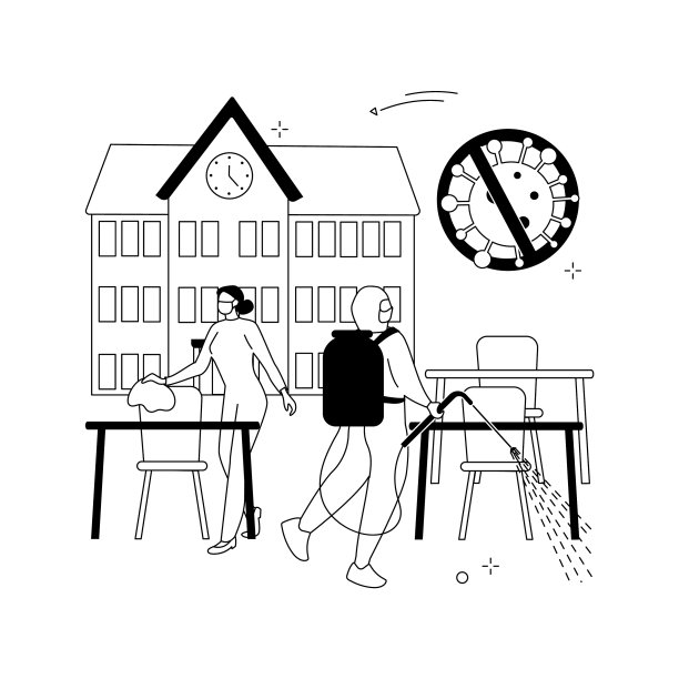 学校卫生抽象概念图片下载