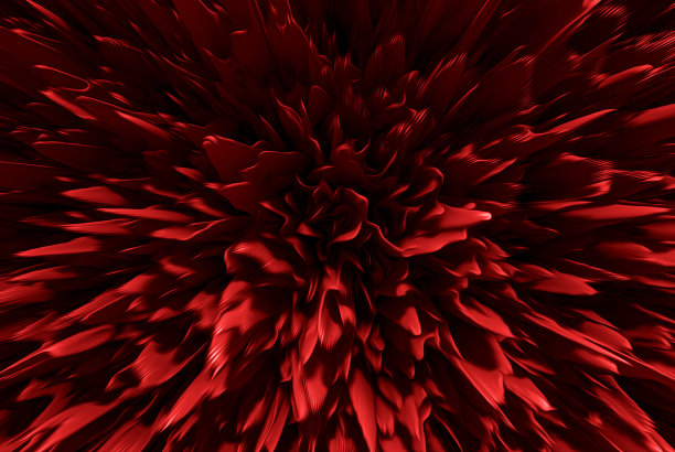 抽象的背景，抽象的花表面纹理。三维演示图片下载