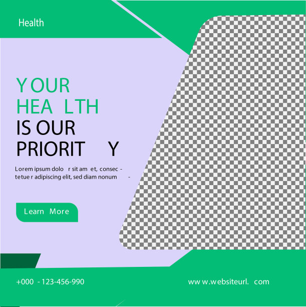 医学社交媒体发布模板图片下载