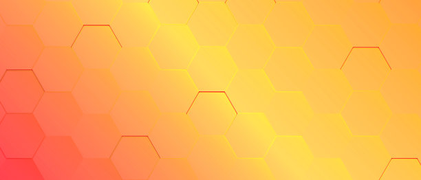 明亮的金色抽象蜂巢背景图片下载