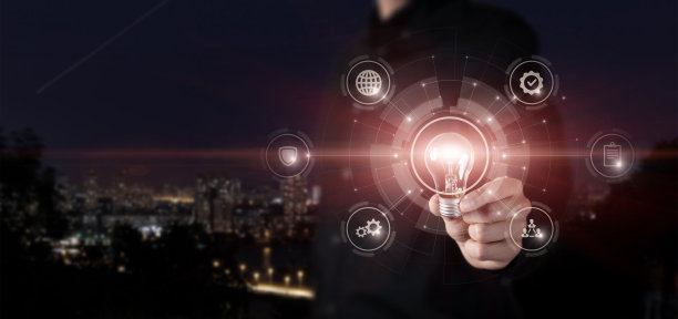 商业行业的创新技术理念。图片下载