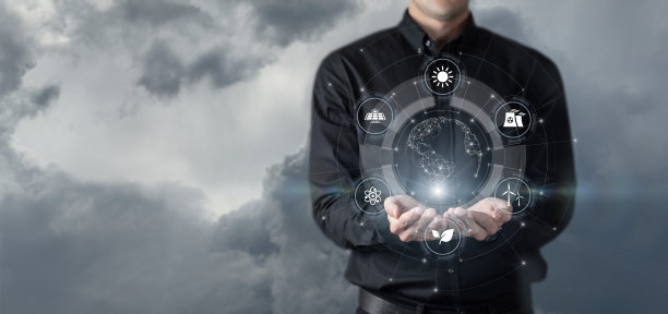 展示了全球体系中替代能源的结构。图片下载